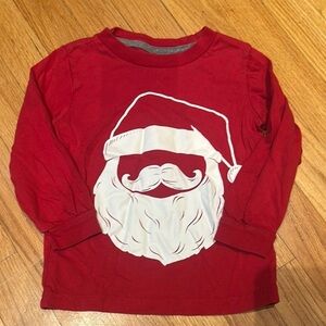Red Santa Kids Shirt